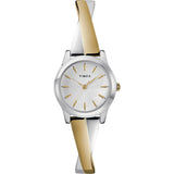 Timex Main Street 25 mm Silver Dial Women Watch TW2R98600