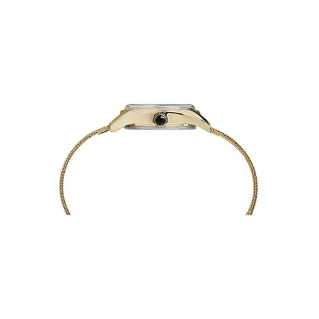 Timex 24 mm Analog Gold Dial Women's Watch TW2T37600