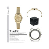 Timex 24 mm Analog Gold Dial Women's Watch TW2T37600
