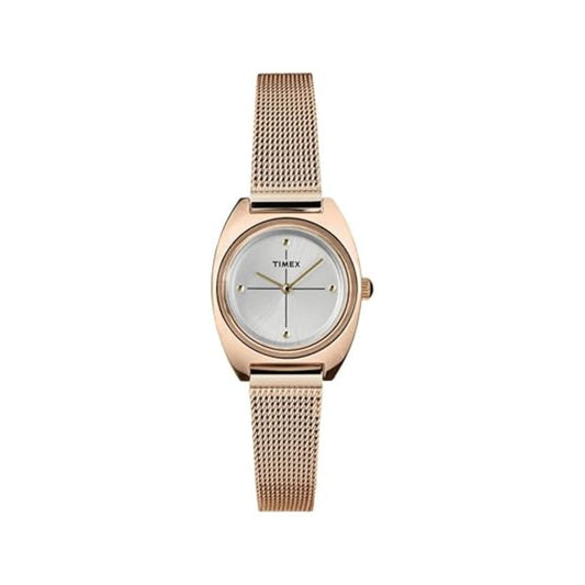 Timex Analogue Silver Dial Women's Watch-TW2T37800
