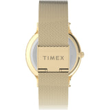 Timex 38 mm White Dial Analog Women Watch TW2T74100