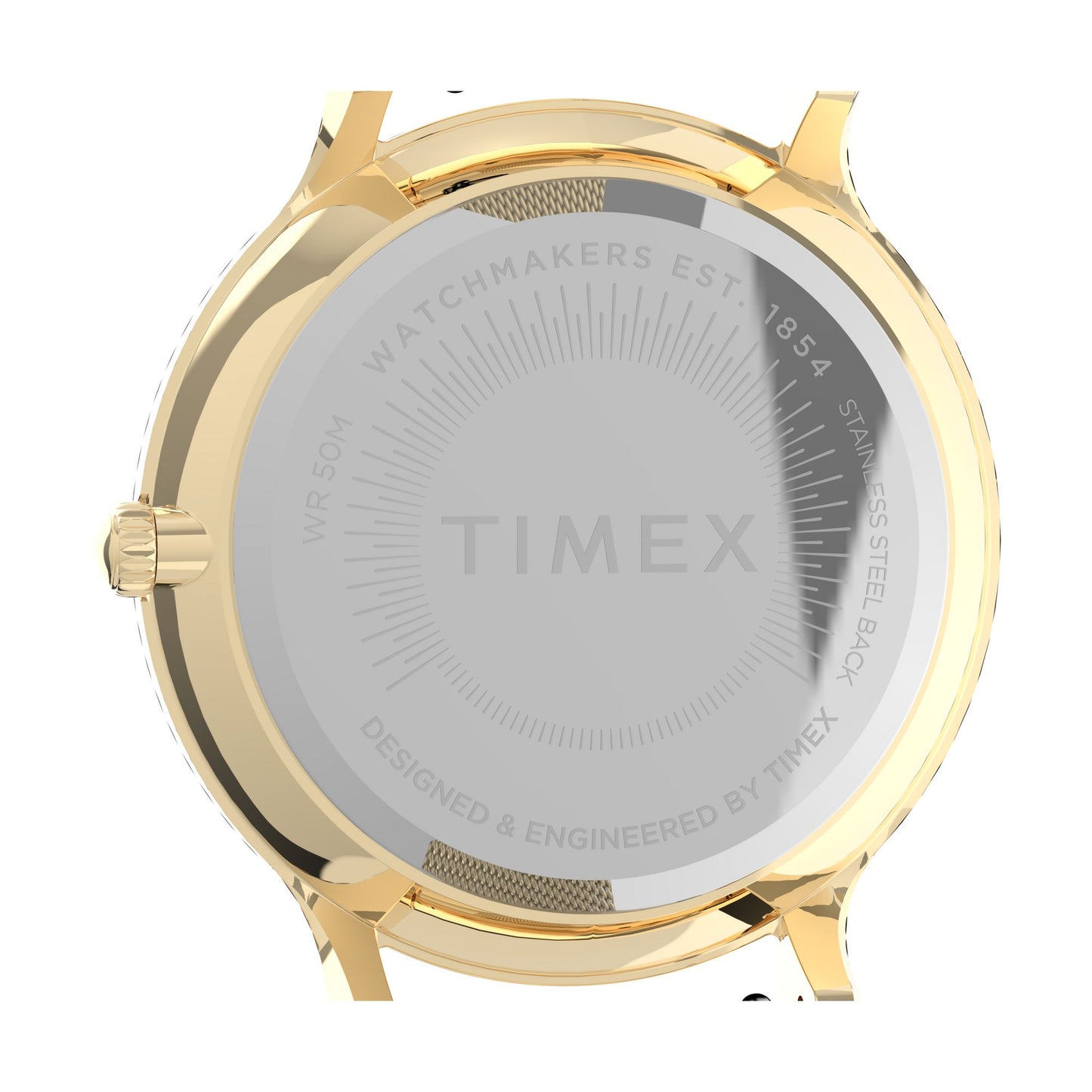 Timex White Dial Analog Women Watch - TW2T74100