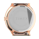 Timex 38 mm White Dial Analog Women Watch TW2T74300