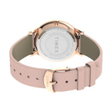 Timex 38 mm White Dial Analog Women Watch TW2T74300