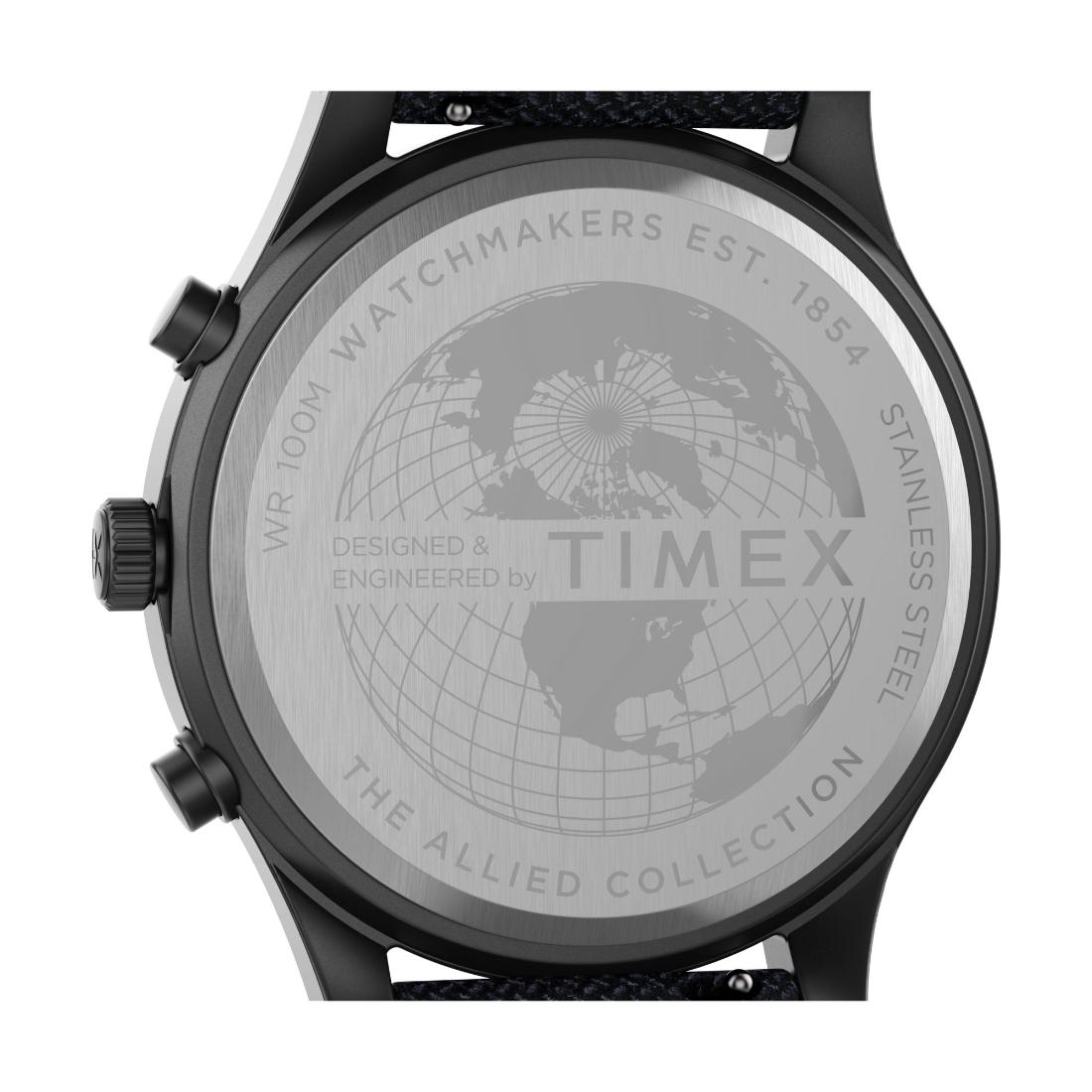 Timex Men 42 mm Size Blue Dial Analog Watch TW2T75900