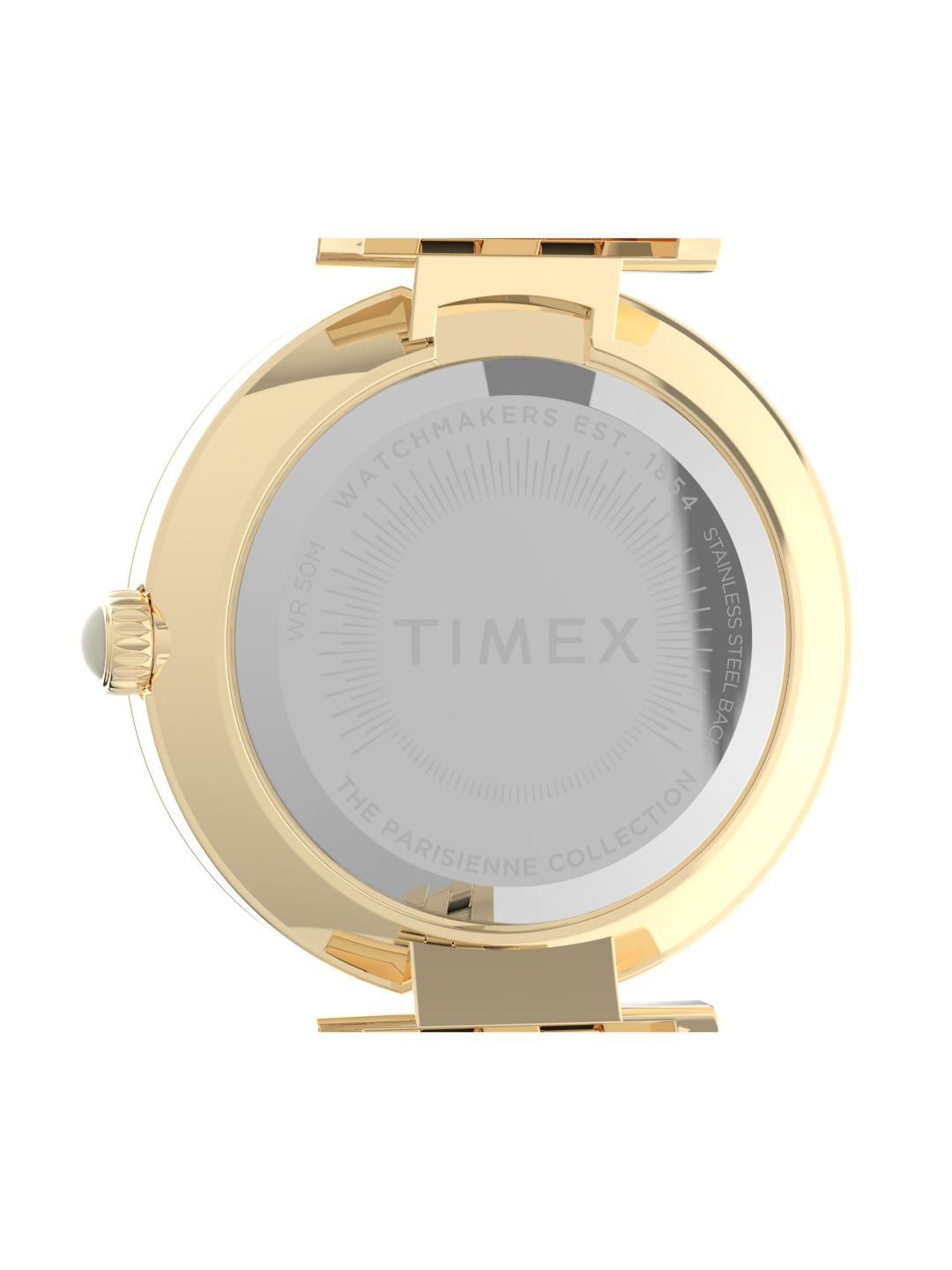 Timex Trend Women 28 mm Mother Of Pearl Analog Watch TW2T78900