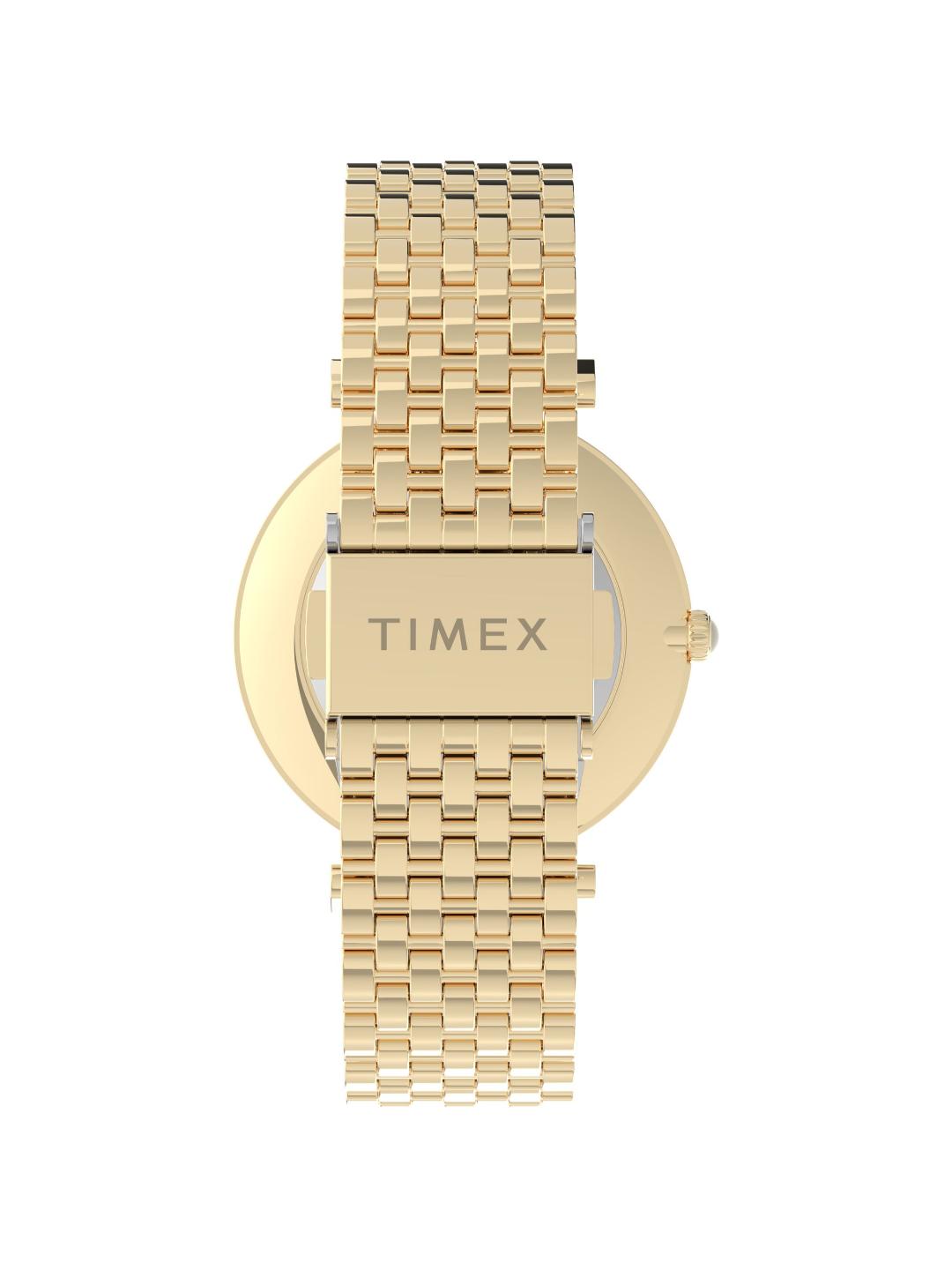 Timex Trend Women 35 mm Mother Of Pearl Analog Watch TW2T79100