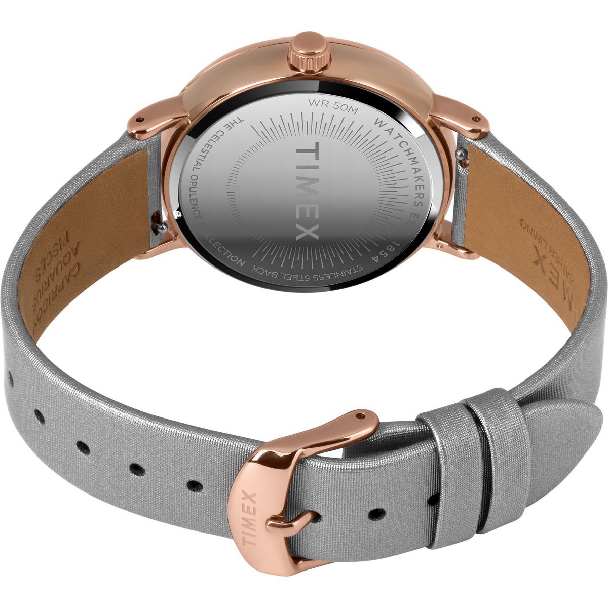 Timex 37 mm Gray Dial Analog Women Watch TW2T87500