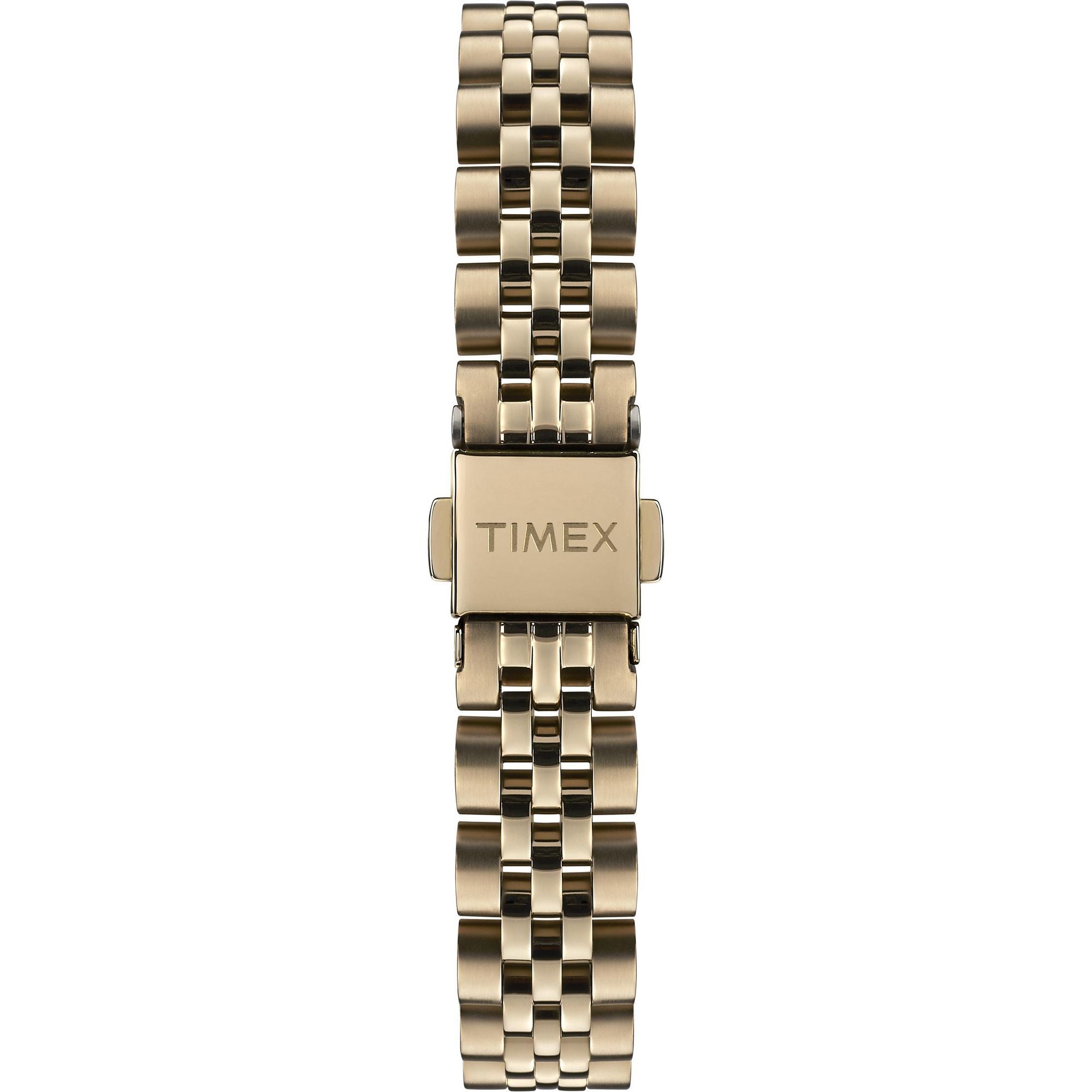 Timex 33 mm Champagne Dial Analog Women Watch TW2T88600