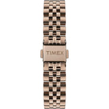 Timex 38 mm Mother of Pearl Dial Analog Women Watch TW2T89400