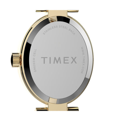 Timex Main Street 21 mm Silver Dial Women Analog Watch- TW2U12000
