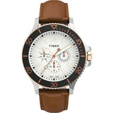 Timex 43 mm White Dial Analog Men Watch TW2U12800