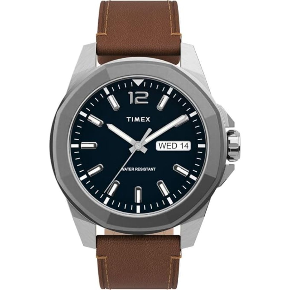 Timex 44 mm Analog Black Dial Men's Watch TW2U15000