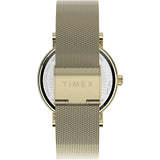 Timex 38 mm Pink Dial Analog Women Watch TW2U19400
