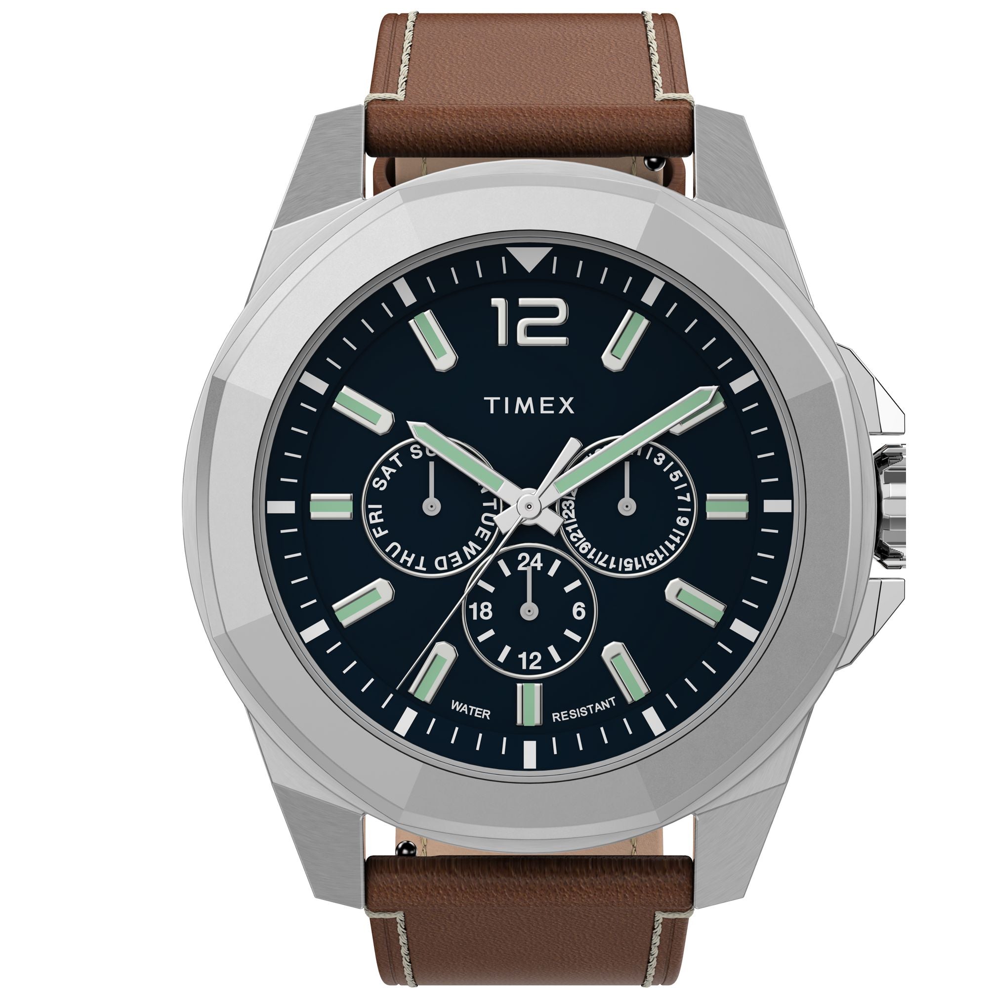 Timex 44 mm Blue Dial Analog Men Watch TW2U42800