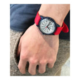 Timex Unisex 36 mm Size White Dial Analog Watch TW2U84300