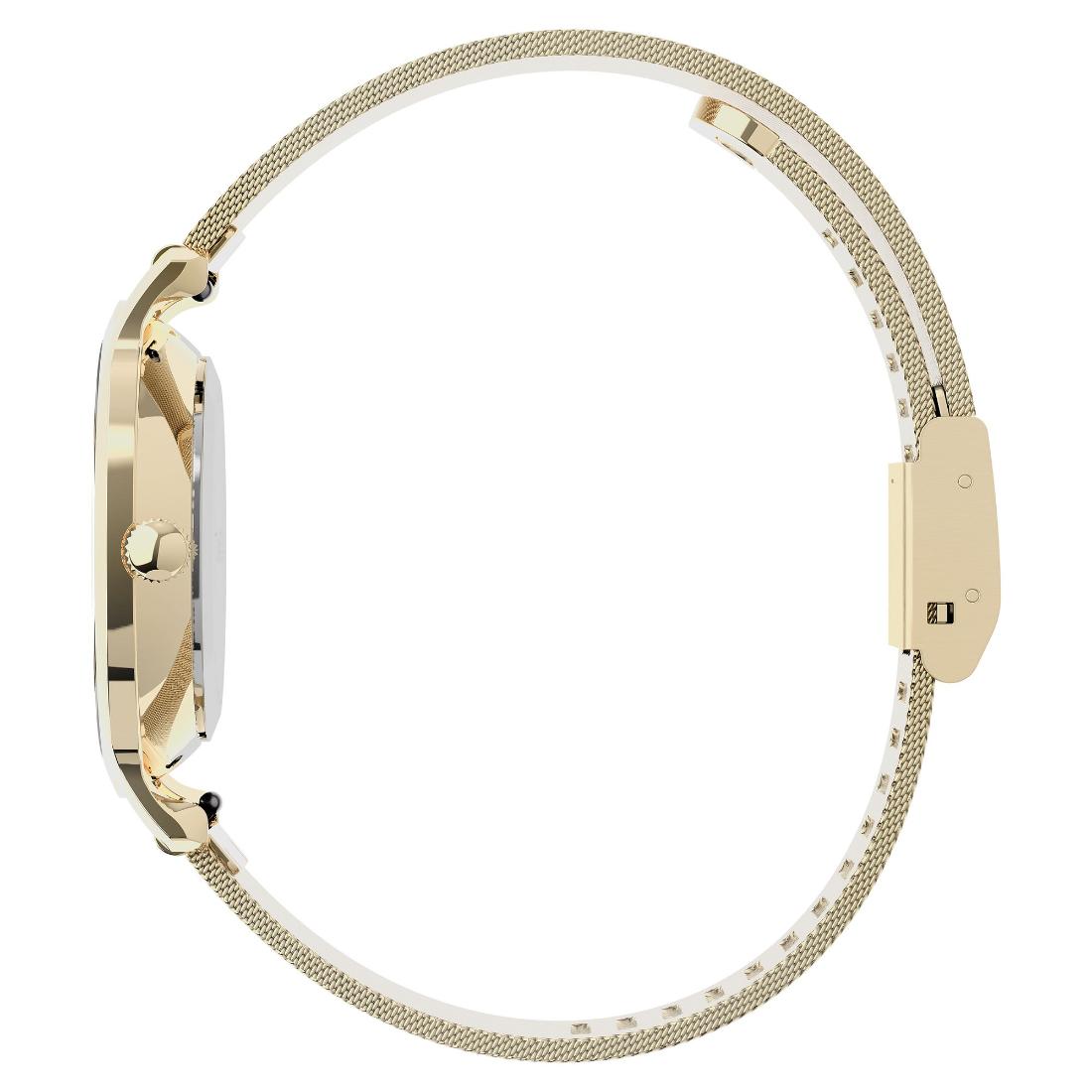 Timex Women 31 mm Size White Dial Analog Watch TW2U86800