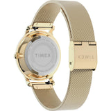 Timex Women 31 mm Size White Dial Analog Watch TW2U86800