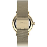 Timex 31 mm Silver Tone Dial Analog Women Watch TW2U86900