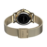 Timex 31 mm Silver Tone Dial Analog Women Watch TW2U86900