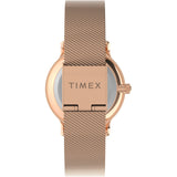 Timex 31 mm Silver Tone Dial Analog Women Watch TW2U87000