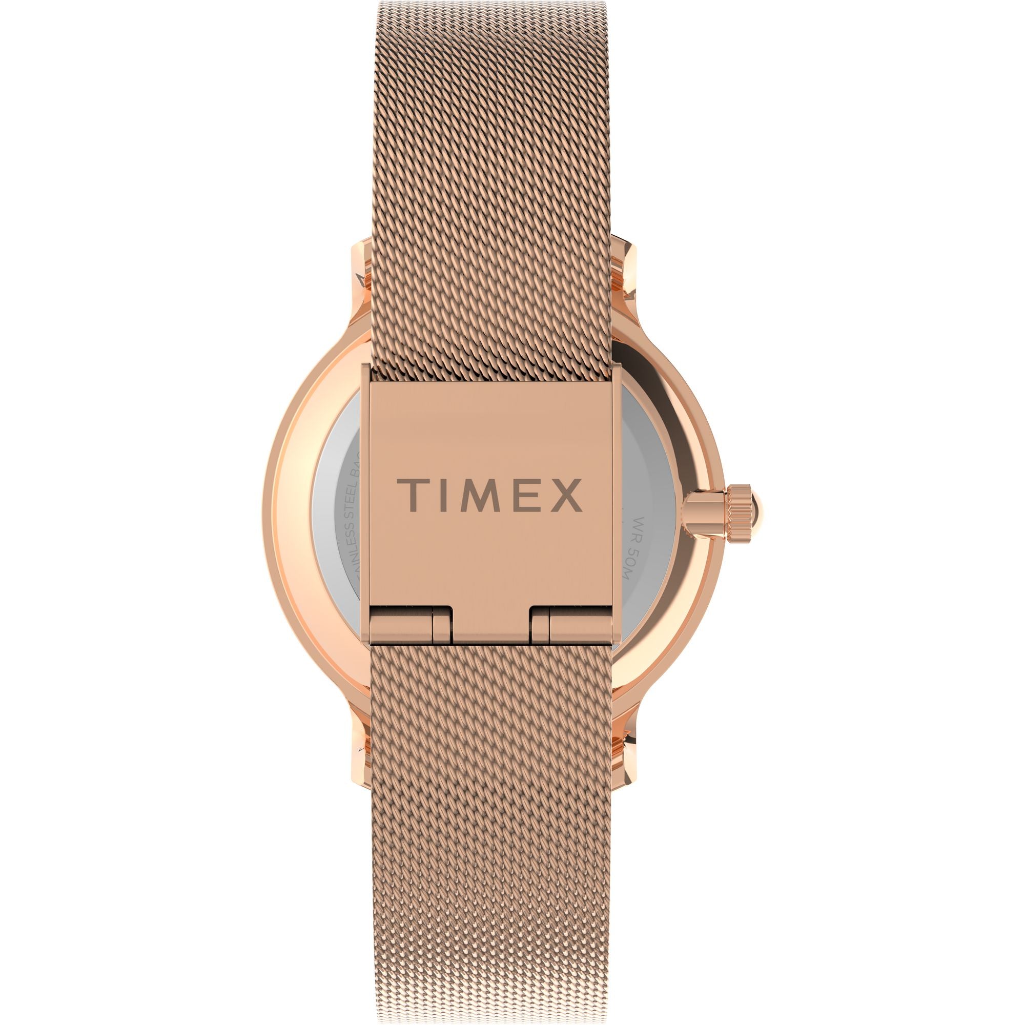 Timex 31 mm Silver Tone Dial Analog Women Watch TW2U87000