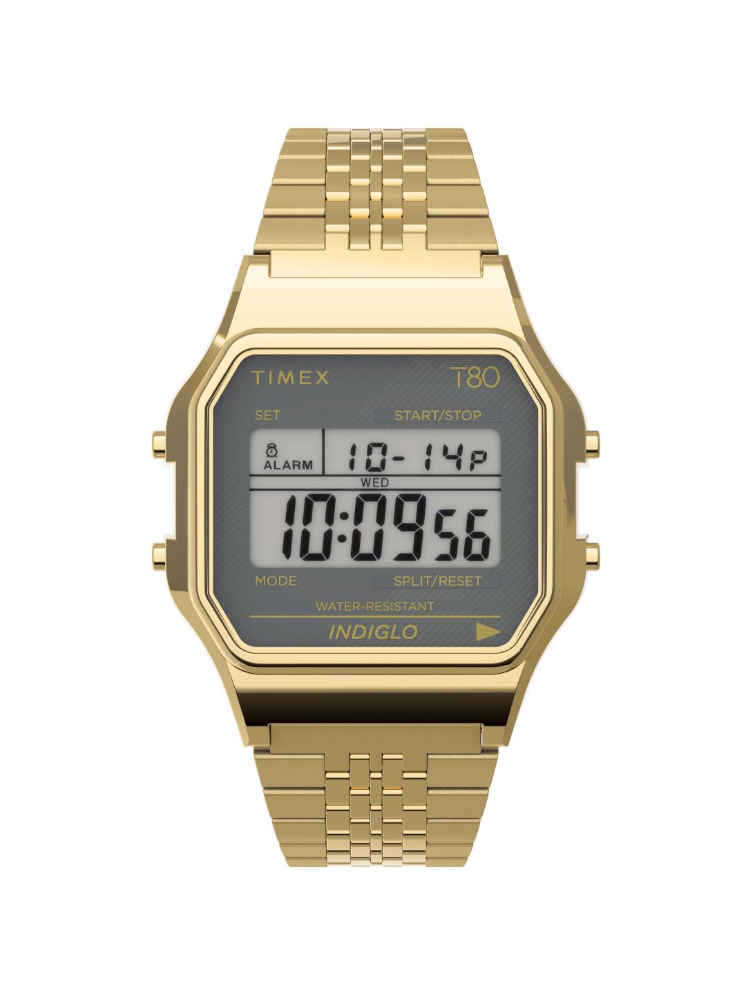 Timex 80 Unisex 34 mm Digital Watch TW2U93500