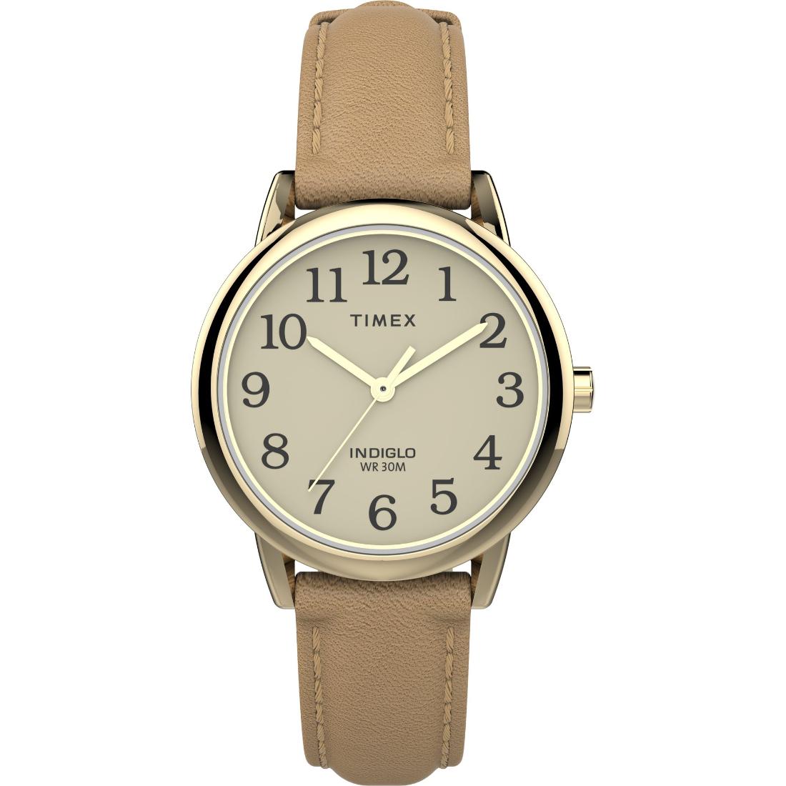 Timex Easy Reader 30 mm Cream Dial Women Analog Watch- TW2U96200