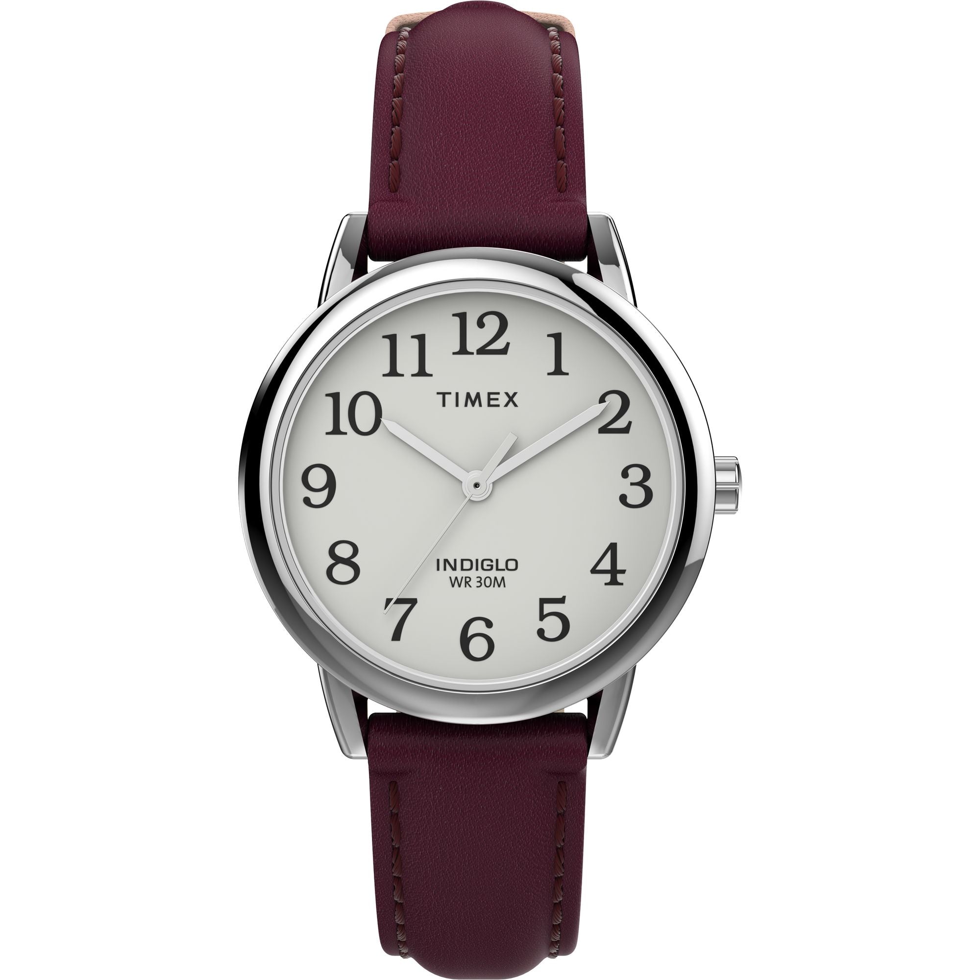 Timex 30 mm White Dial Analog Women Watch TW2U96300