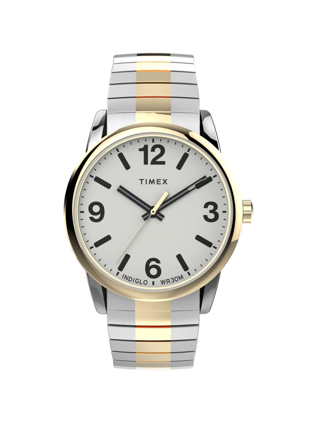 Timex Easy Reader 38 mm White Dial Men Analog Watch TW2U98600