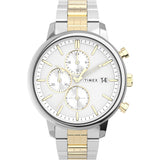 Timex 45 mm Silver Tone Dial Analog Men Watch TW2V01800