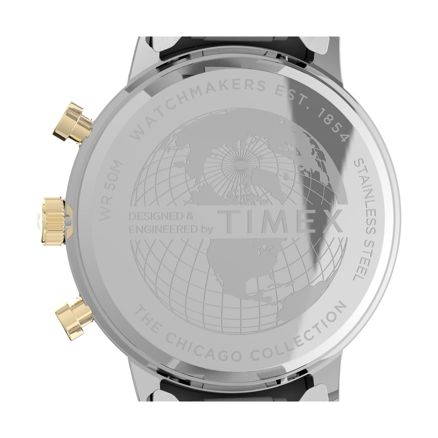 Timex Silver-Tone Dial Analog Men Watch - TW2V01800