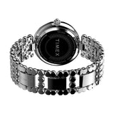 Timex Women 34 mm Size Silver Tone Dial Analog Watch TW2V02600