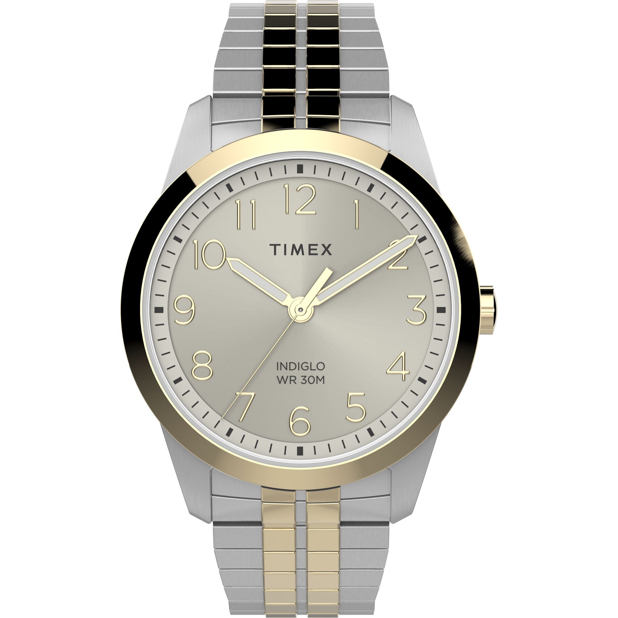 Timex 36 mm Gold Tone Dial Analog Men Watch TW2V04600