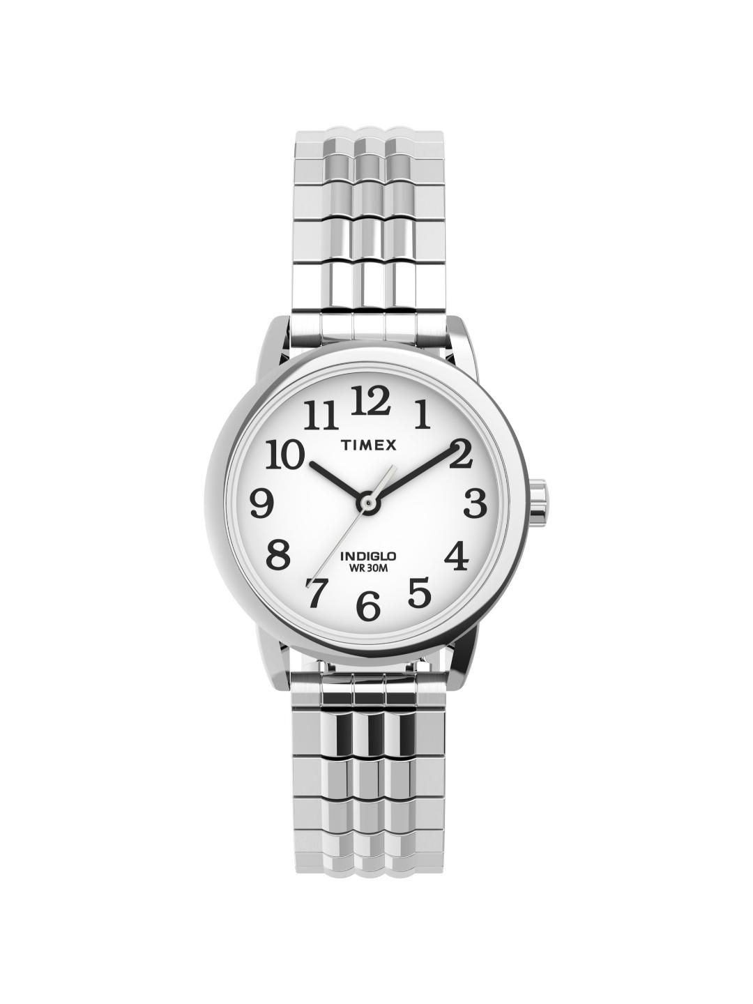 Timex Easy Reader 25 mm White Dial Women Analog Watch TW2V05800