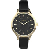 Timex 36 mm Black Dial Analog Women Watch TW2V06600