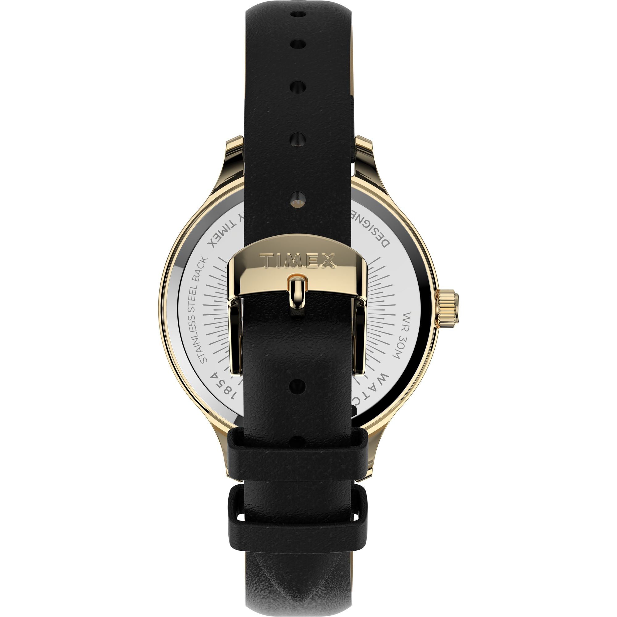 Timex 36 mm Black Dial Analog Women Watch TW2V06600