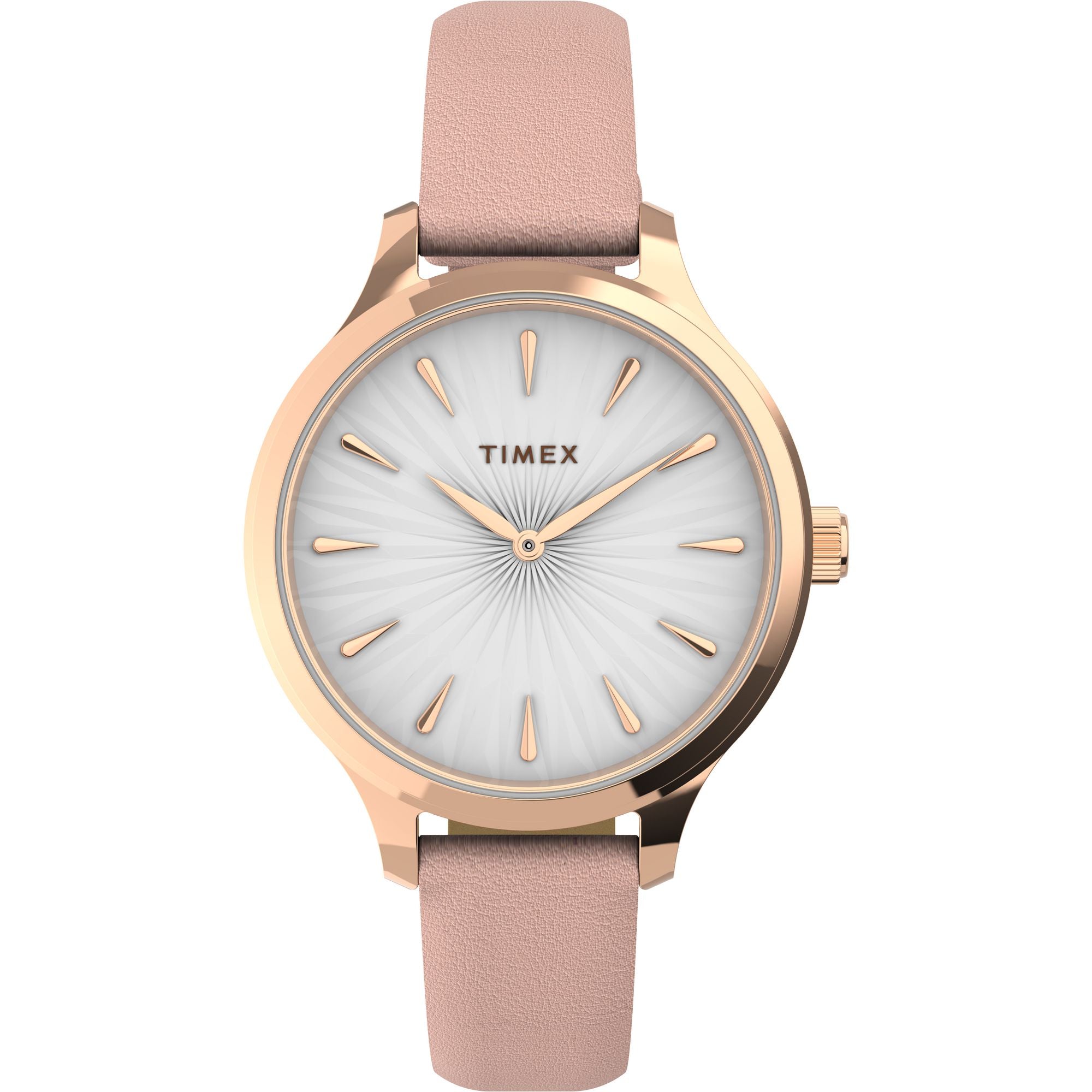 Timex 36 mm White Dial Analog Women Watch TW2V06700