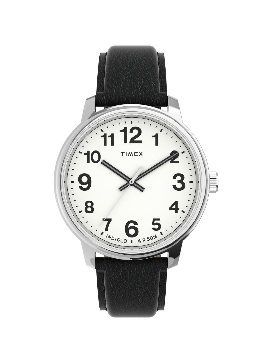 Timex Easy Reader 43 mm White Dial Men Analog Watch TW2V21200