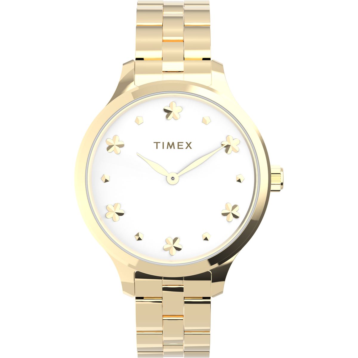 Timex 36 mm White Dial Analog Women Watch TW2V23300