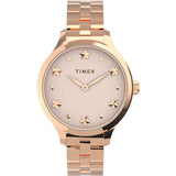 Timex 36 mm Pink Dial Analog Women Watch TW2V23400