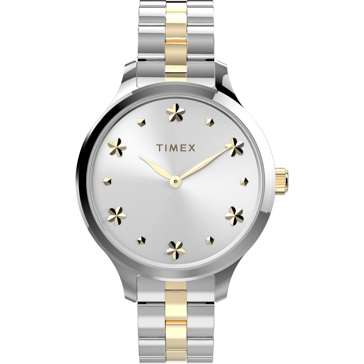 Timex 36 mm Silver Tone Dial Analog Women Watch TW2V23500