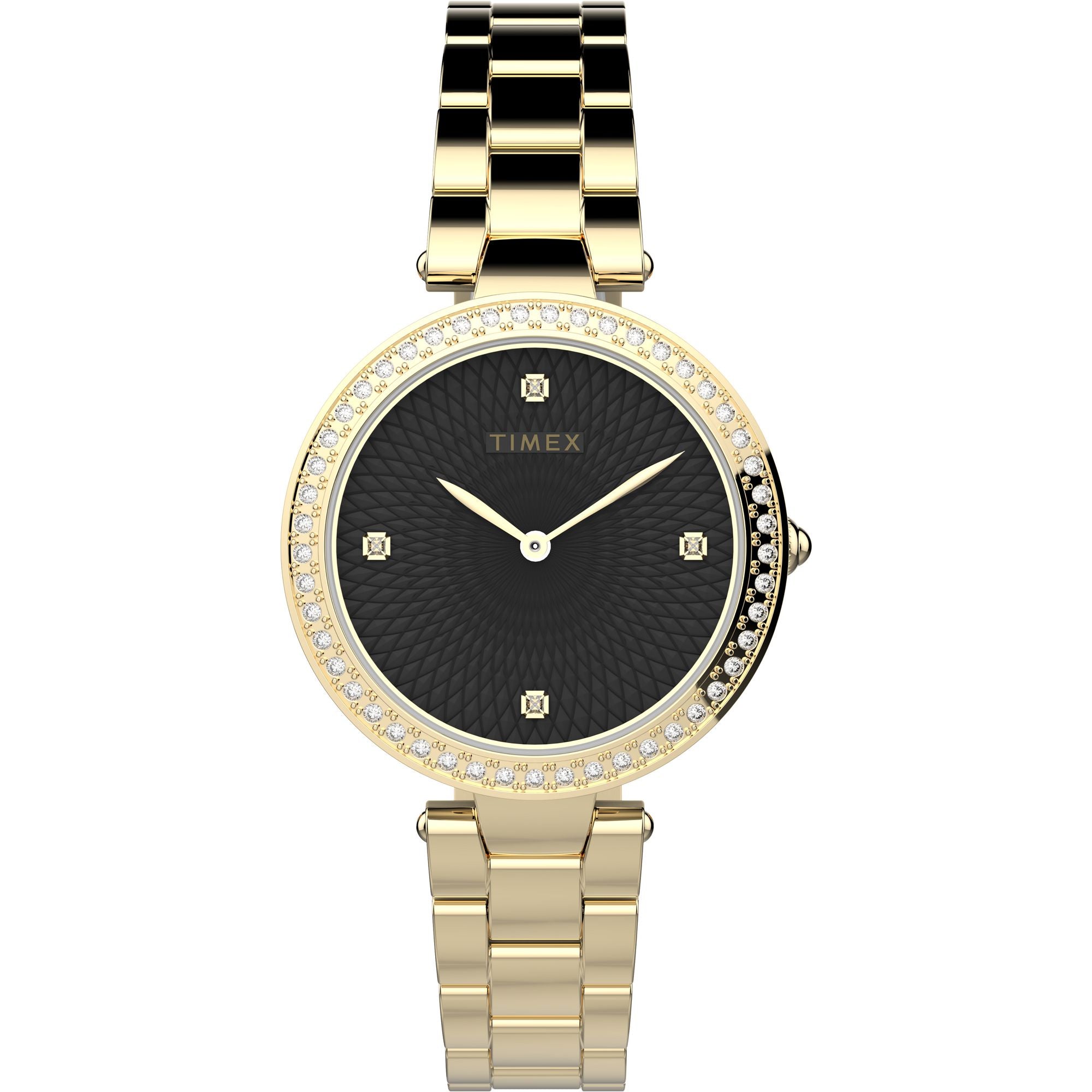 Timex 32 mm Black Dial Analog Women Watch TW2V24400