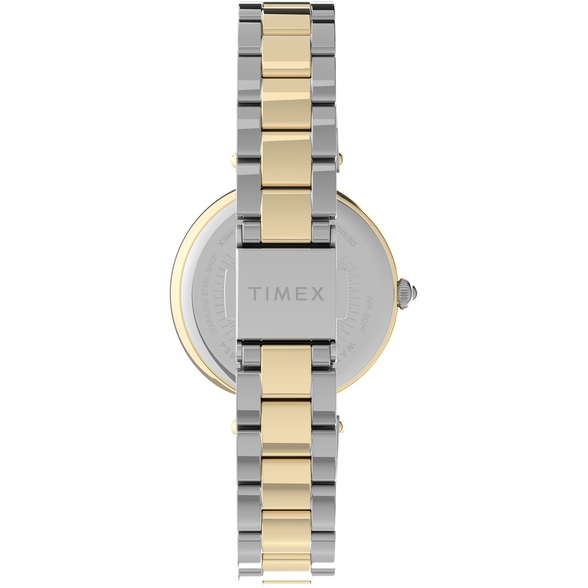 Timex 32 mm Silver Tone Dial Analog Women Watch TW2V24500