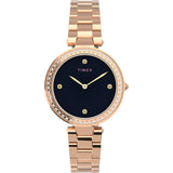Timex 32 mm Blue Dial Analog Women Watch TW2V24600