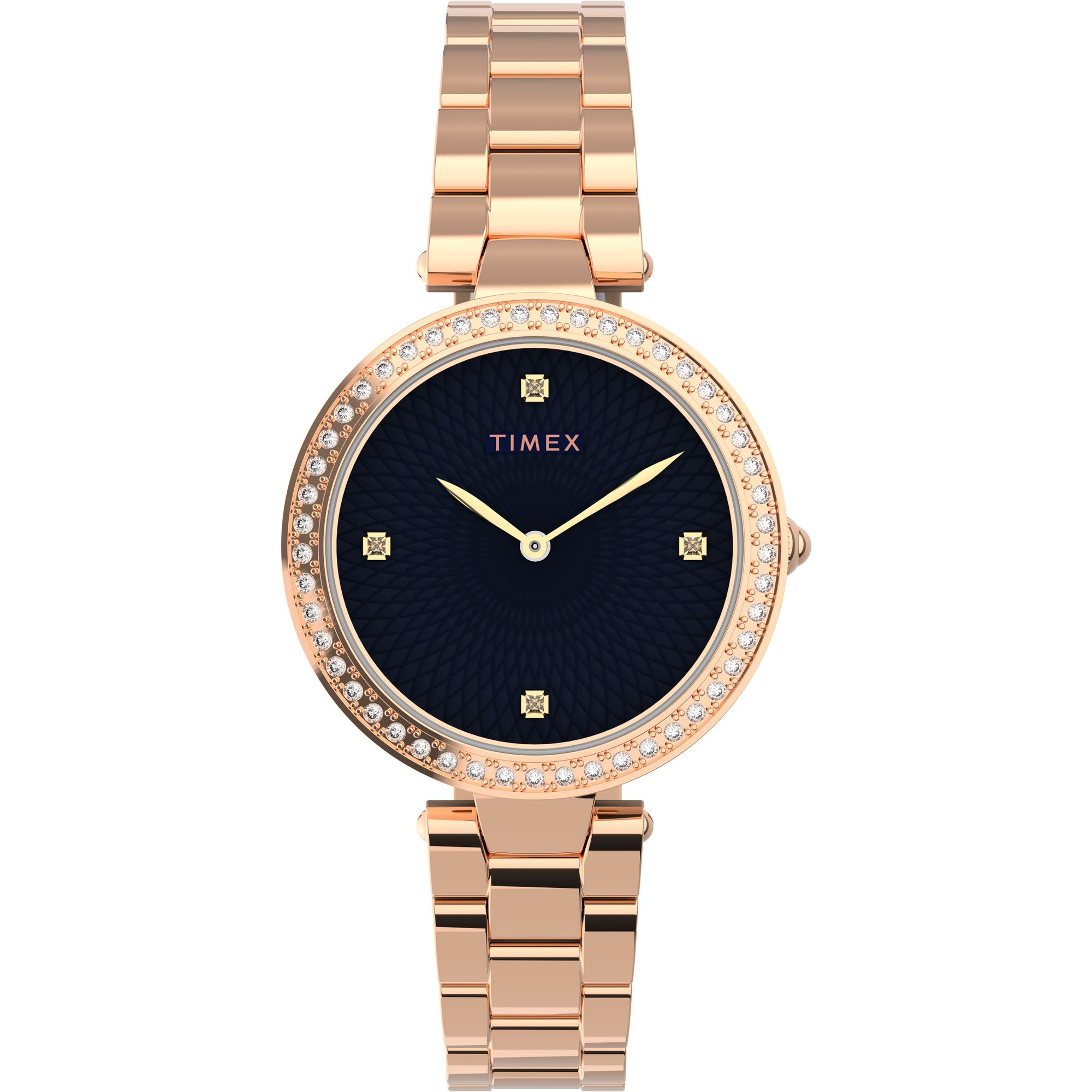 Timex 32 mm Blue Dial Analog Women Watch TW2V24600