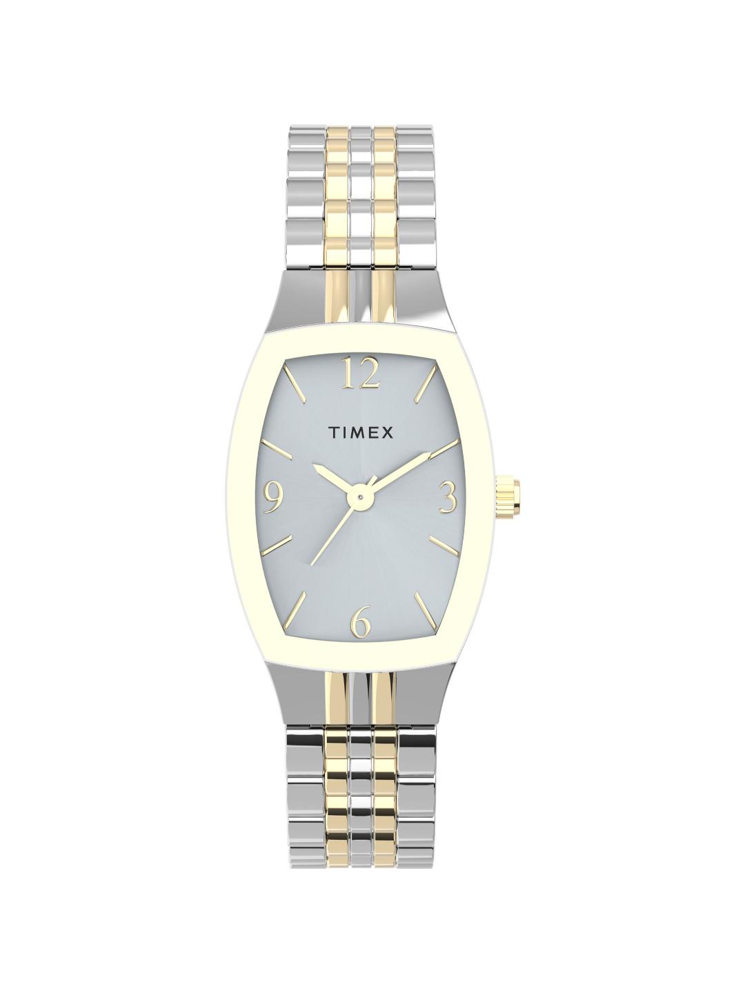 Timex Main Street 21 mm Silver Dial Women Analog Watch TW2V25500