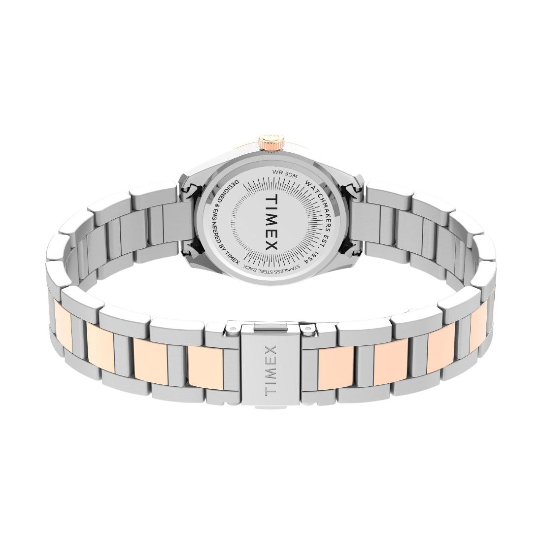 Timex TREND 32 mm Size White Dial Women Analog Watch TW2V26500