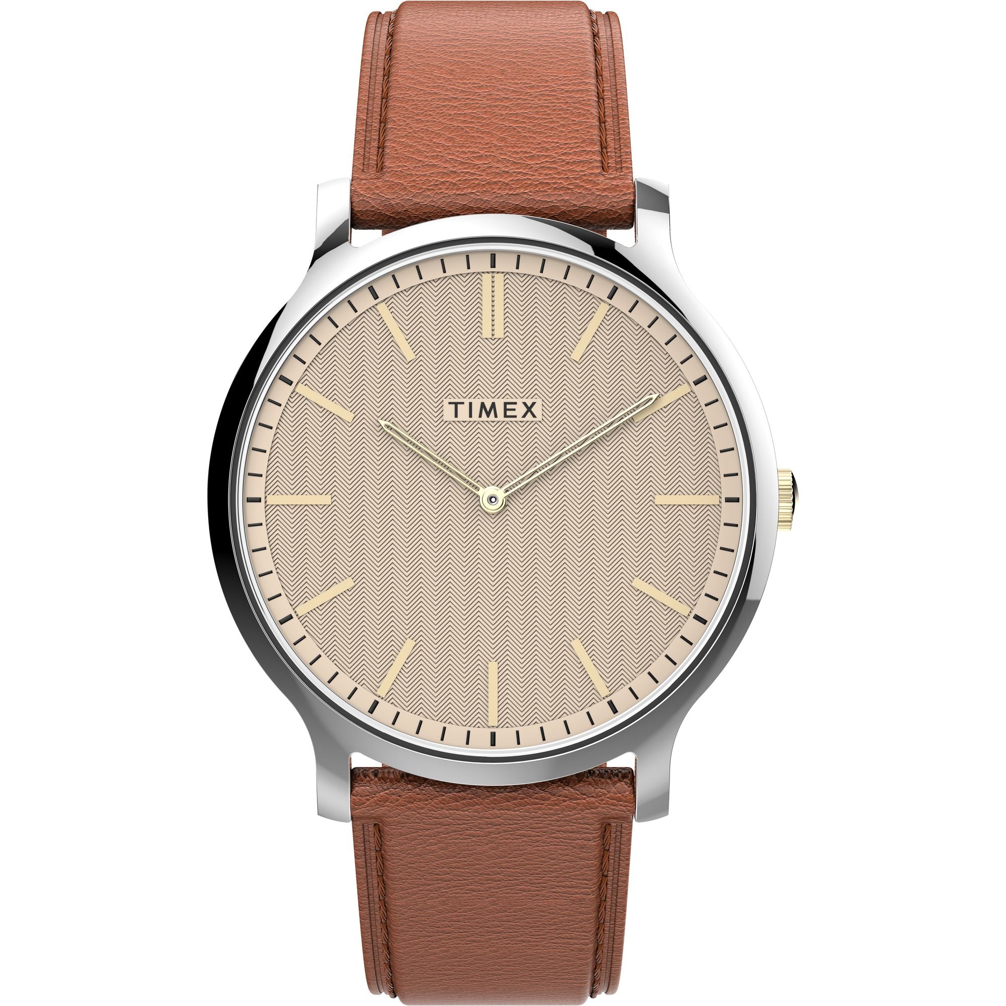 Timex 40 mm Cream Dial Analog Men Watch TW2V28200