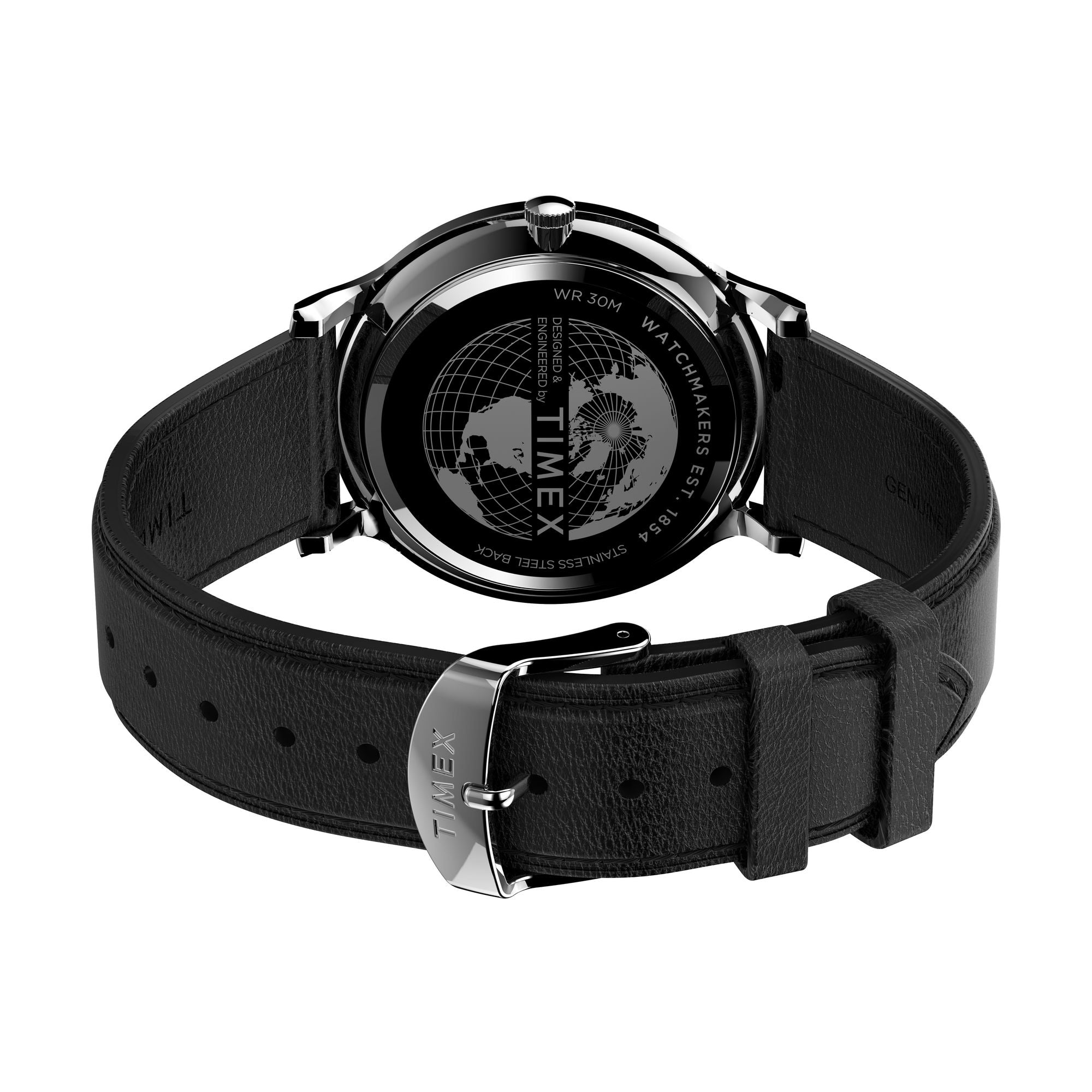 Timex 40 mm Black Dial Analog Men Watch TW2V28300